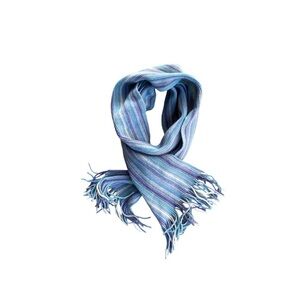 Vintage William Brunton Hand Knits, Made in Scotland, 100% Lambswool Scarf